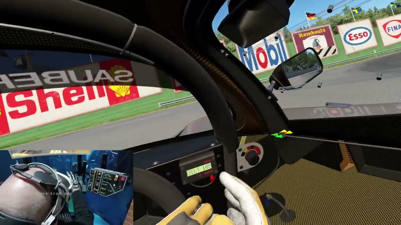 Sauber C9 @ old Spa