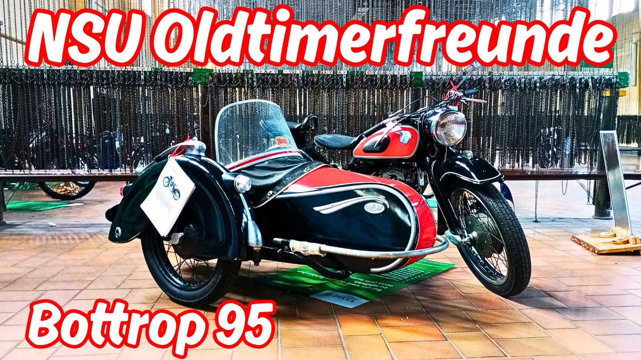 Das kleine Motorrad Museum - NSU Oldtimerfreunde Bottrop 95 - Oldtimer Treffen Dorsten 28.09.2025