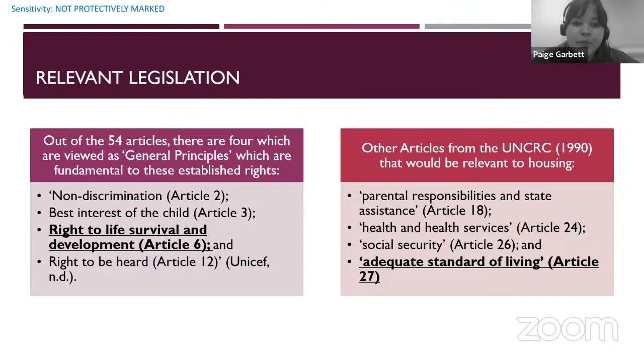 The EP role in addressing inadequate housing with Dr Paige Garbett