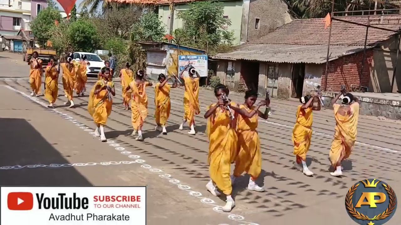 Rasai Shendur Jay bhavani lezim pathak Majare Kasarwada Shivjayanti utsav 2023