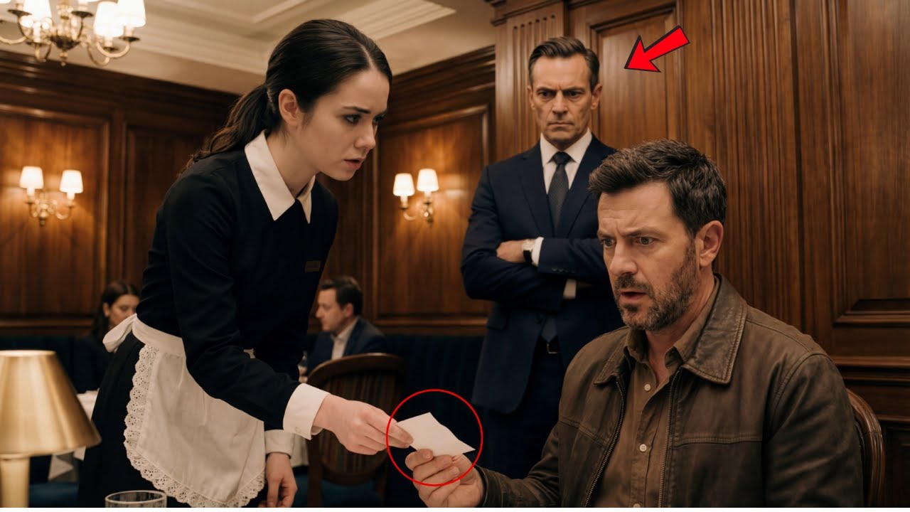 Undercover Billionaire Orders Steak - What the Waitress Slips Him Changes Everything