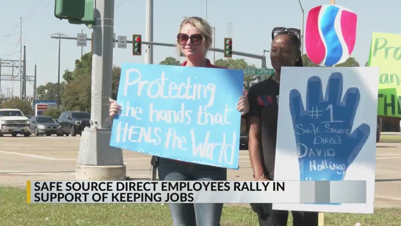 Safe Source Direct employees rally to keep jobs