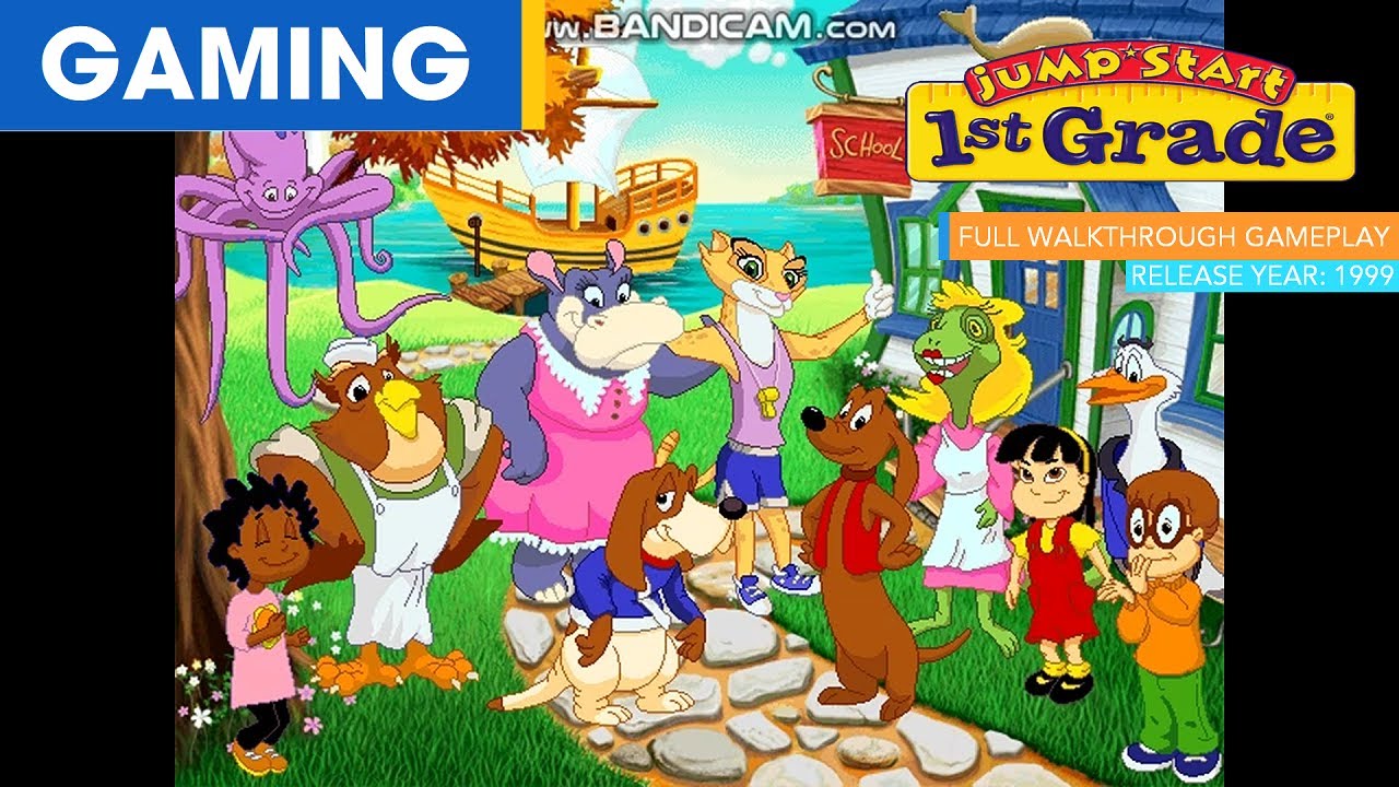 [MIGZ EBRON GAMES] Jumpstart 1st Grade 1999 Full Gameplay Walkthrough
