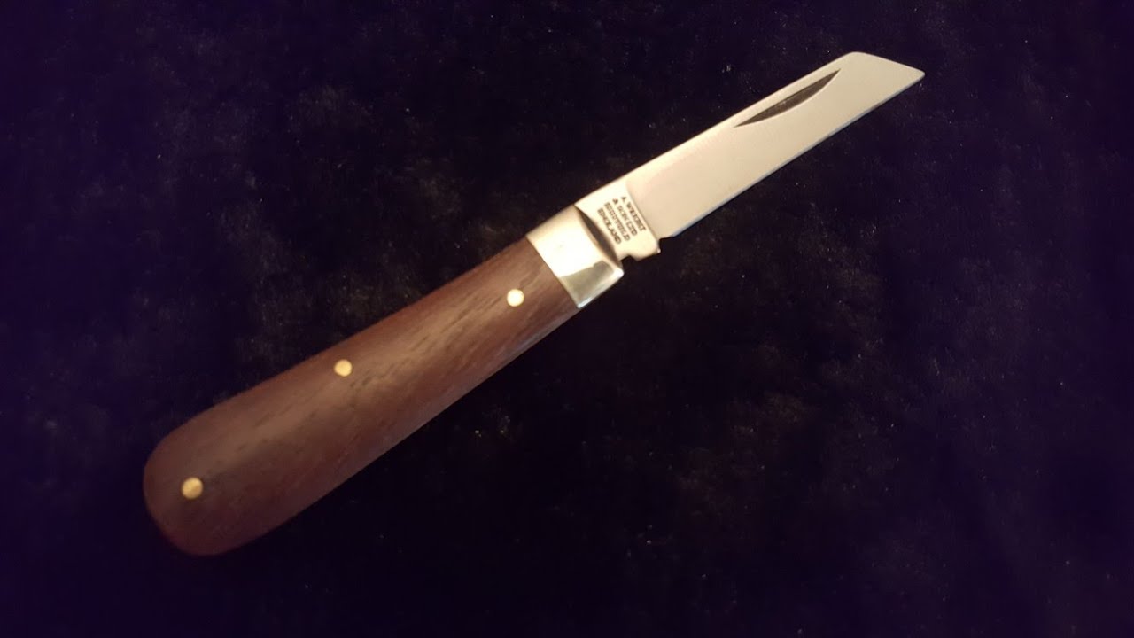 Arthur Wright And Son Lambfoot Knife In Rosewood