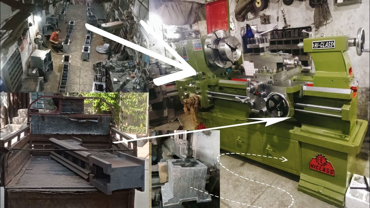 lathe operation Hi class lathe machine #technology #hardwork #lathework #machine