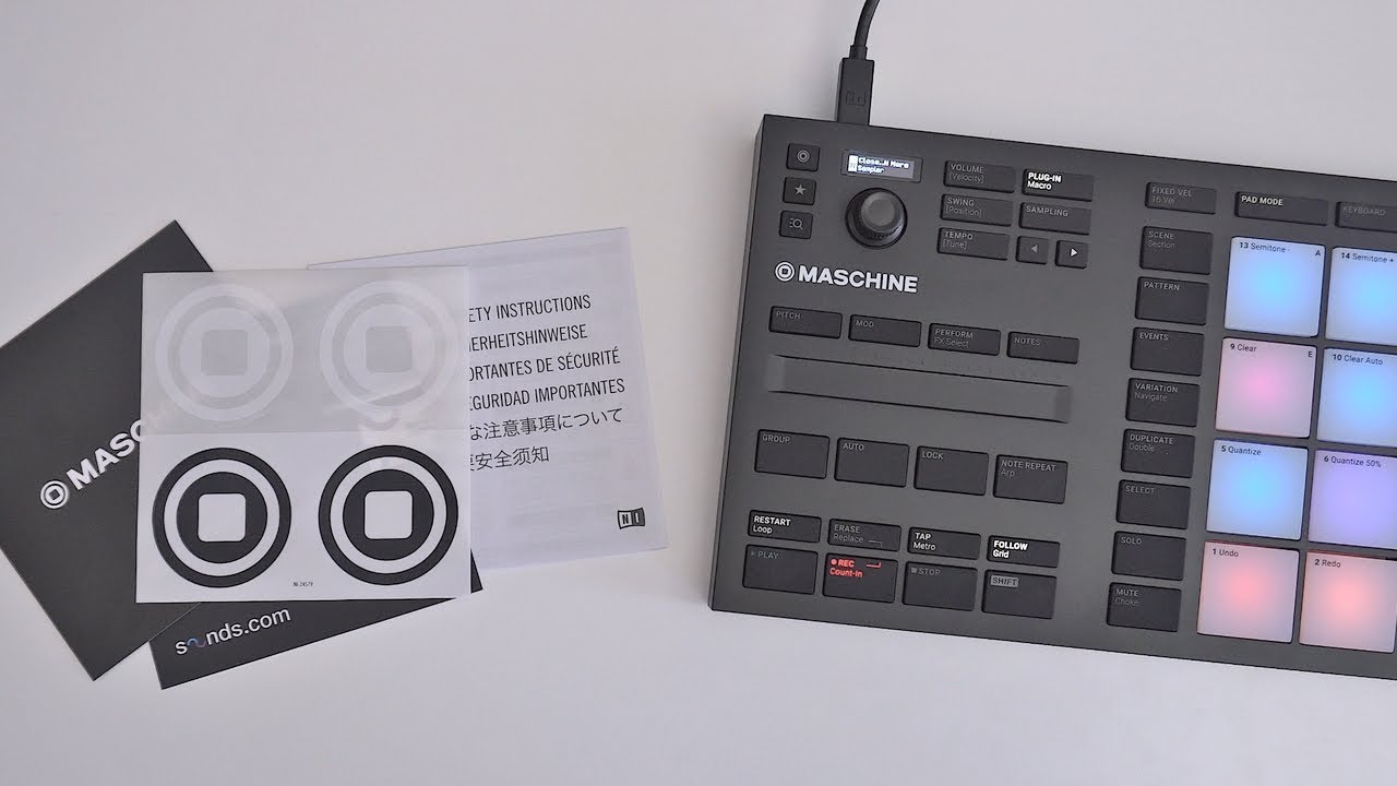 This is the MASCHINE MIKRO MK3
