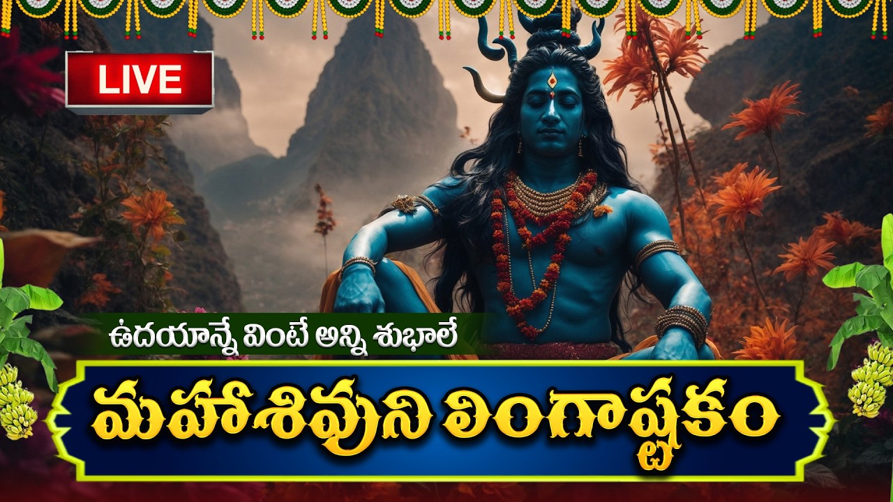 సోమవారం శివ లింగాష్టకం | శివ పాటలు తెలుగు #lordshiva