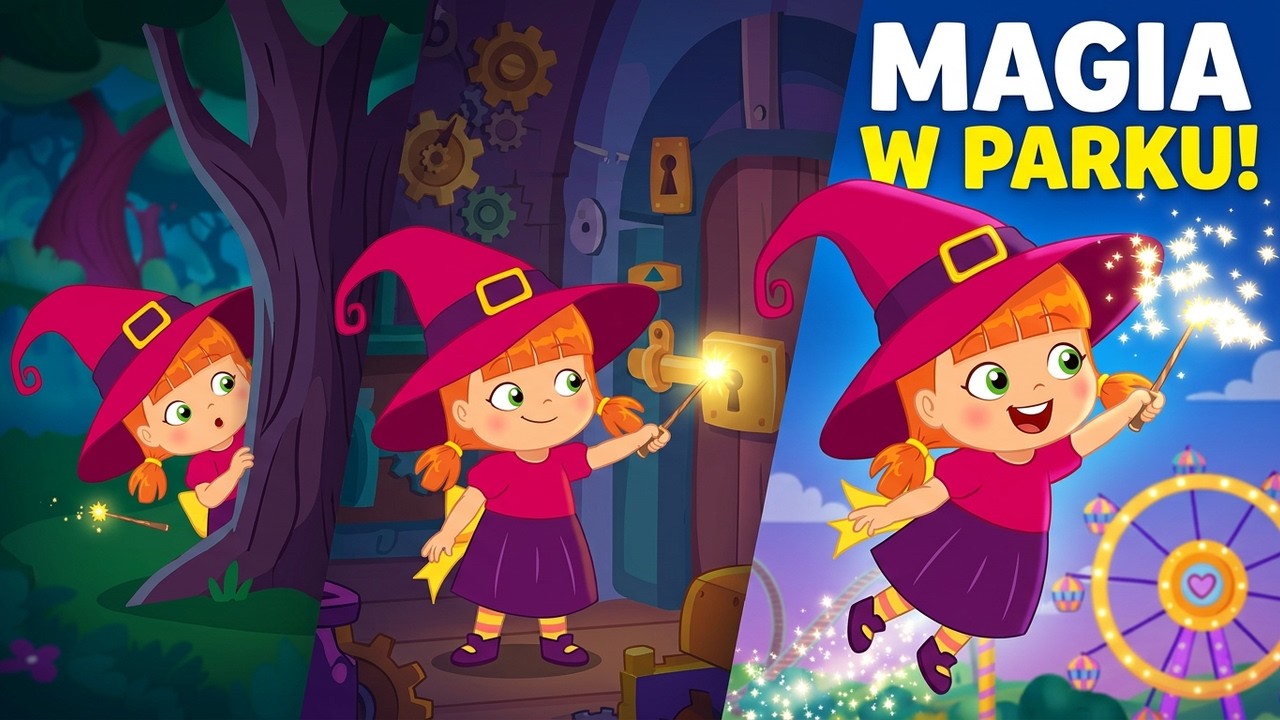 MAGICZNA PRZYGODA W PARKU 🎢 Jakie tajemnice skrywa magiczny las? Tatty i Misifu