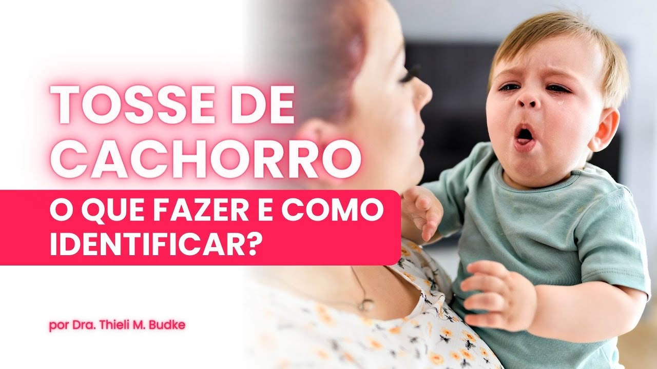 LARINGITE: Você sabe o que é TOSSE DE CACHORRO? BEBÊ com tosse.