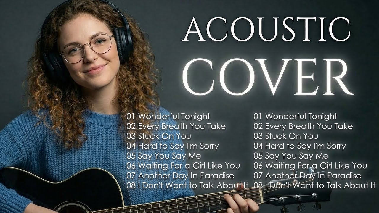 70s 80s 90s Acoustic Covers – Girl Vocal | Wonderful Tonight, Hard to Say I’m Sorry & More