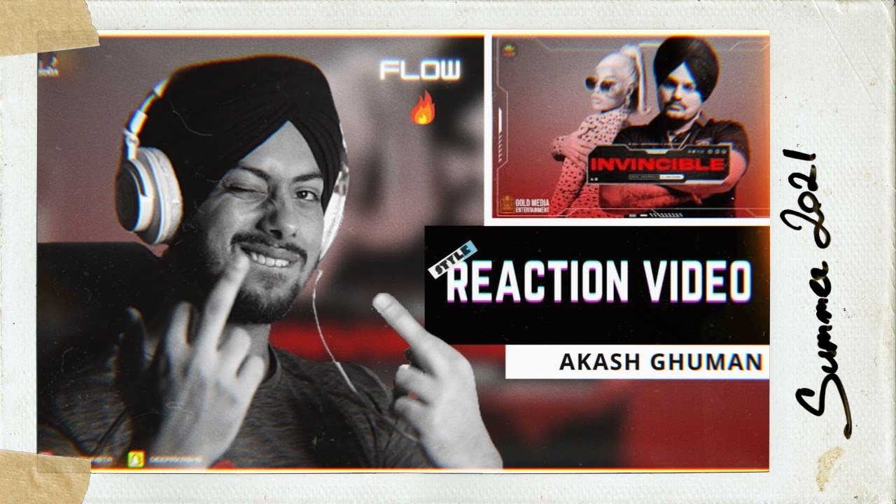 Reaction on INVINCIBLE (Official Audio) Sidhu Moose Wala | Stefflon Don