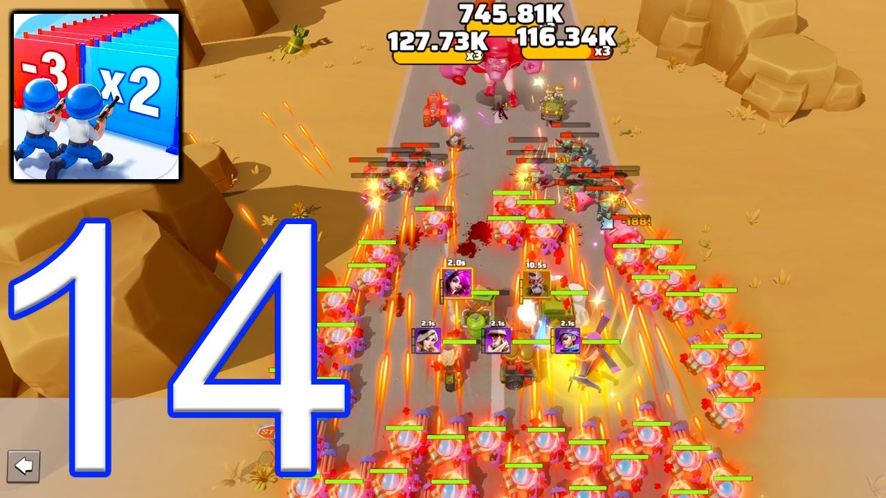 Last War: Survival - Gameplay Walkthrough Part 14 - New Stage 92-96 (iOS,Android Gameplay)