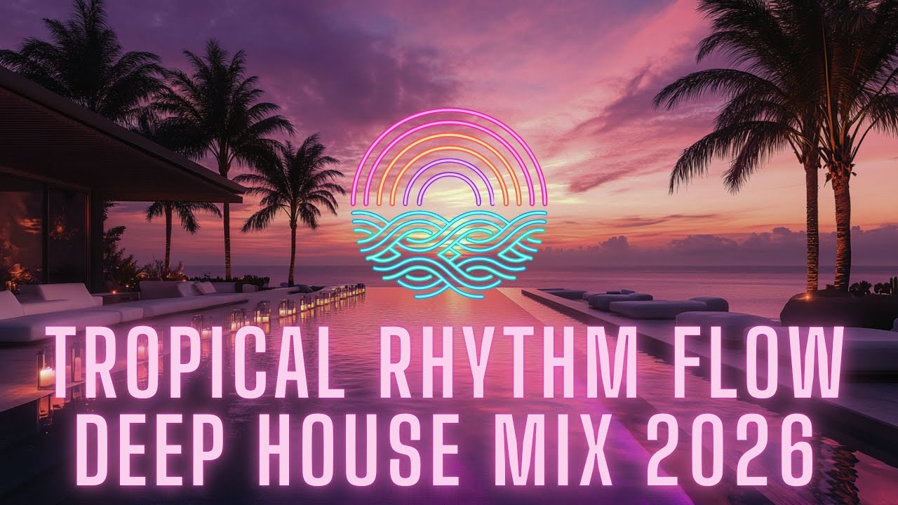 Sunset Paradise Deep House Mix 2026 | Tropical Rhythm & Warm Melodies for Study, Work & Chill