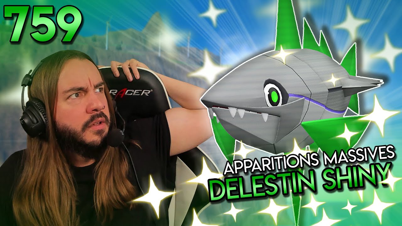 PAS SI INFERNALE LA SHASSE DE DELESTIN SHINY (VELUZA) | LIVE REACTION | Pok&eacute;mon Ecarlate / Violet