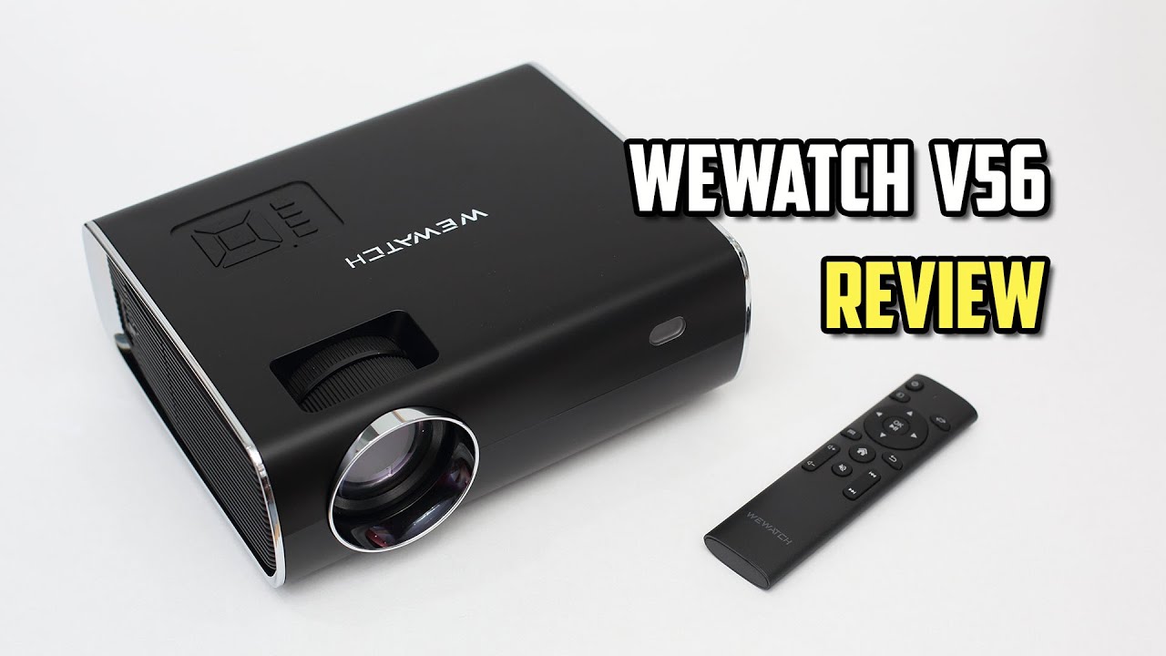 WEWATCH V56 In-Depth Review - The Best 1080p Projector from Amazon, AliExpress & Lazada for 2022?