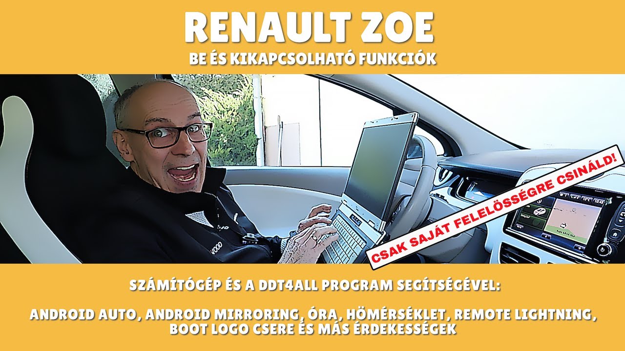 RENAULT ZOE DDT4ALL érdekességek