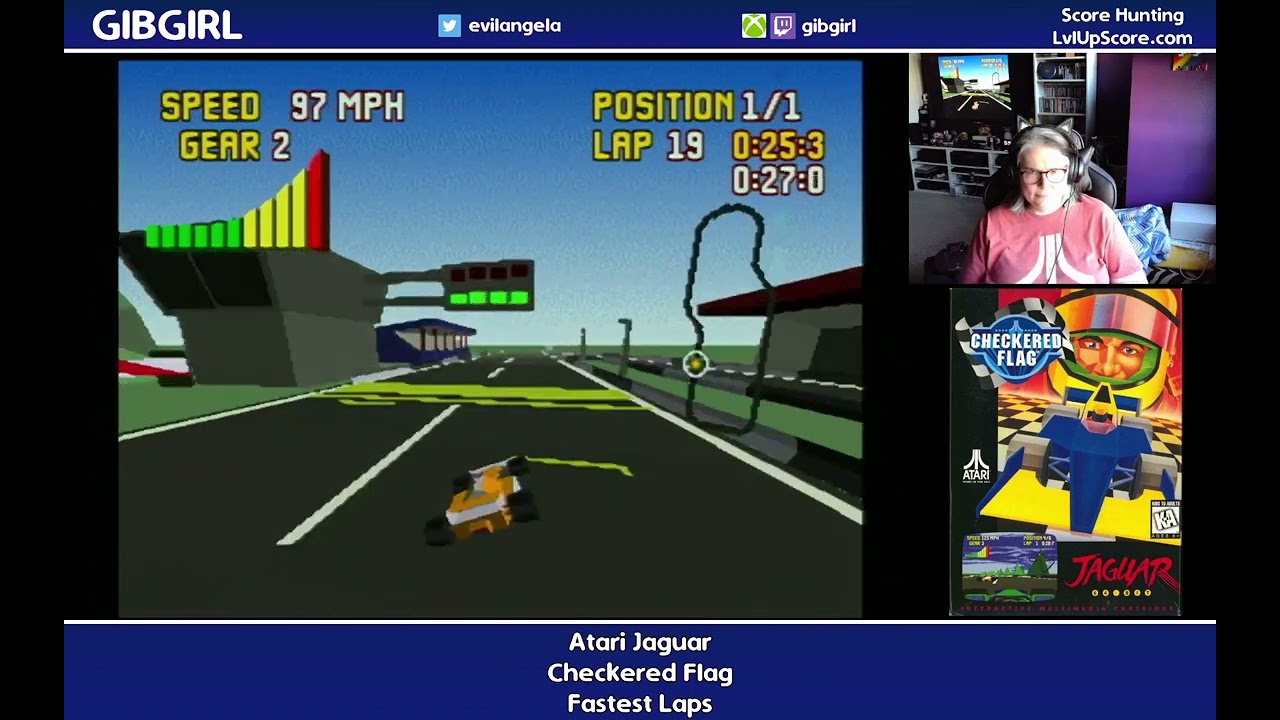 Jaguar - Checkered Flag - Fastest Laps - For LvlUpScore