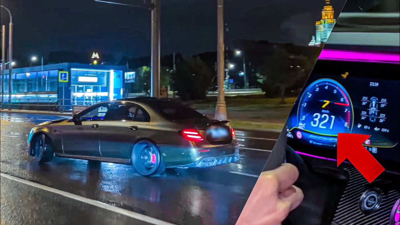 Illegal street drifts and race with AMG‘s & Urus!