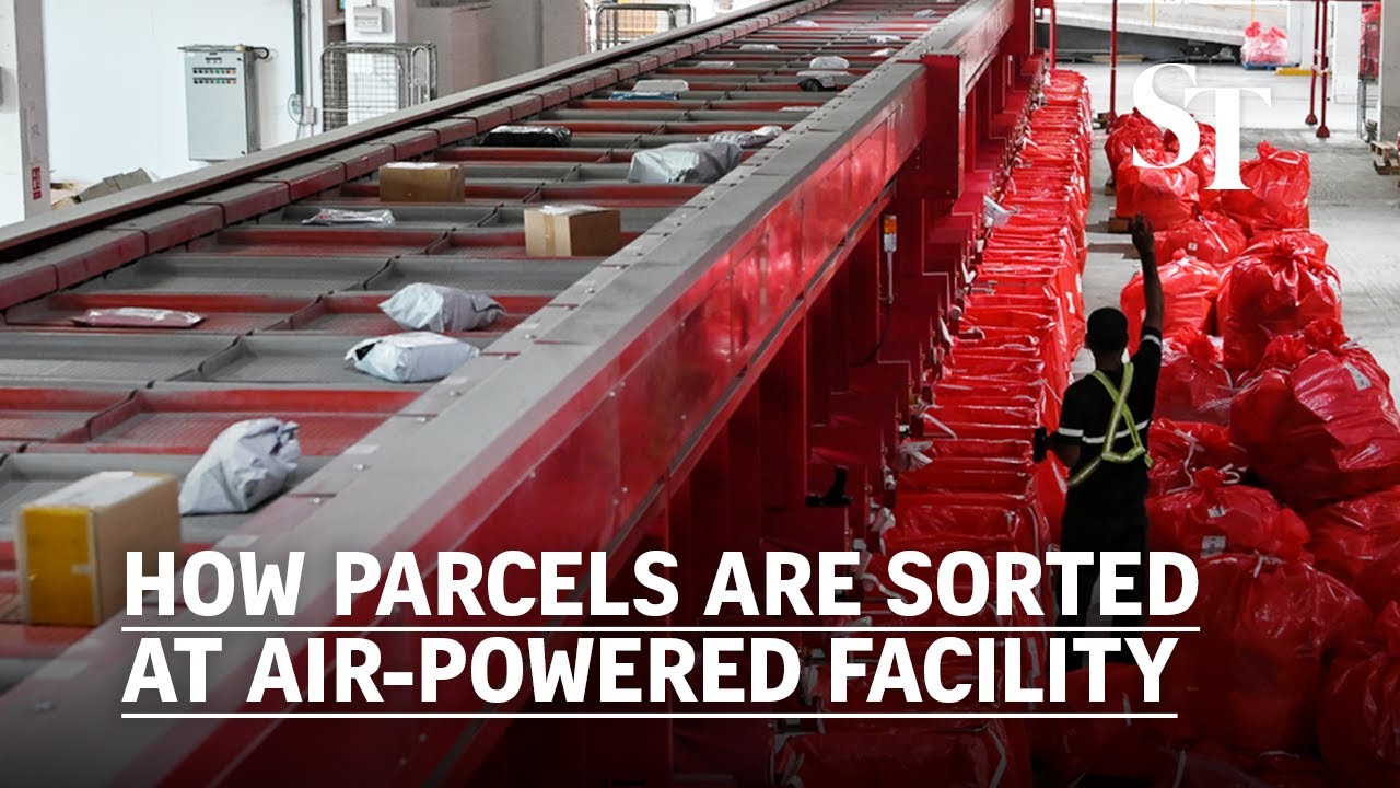 Old-school air-powered parcel sorting at state-of-the-art automated hub | Pneumatics x Ninja Van