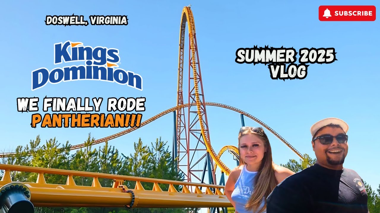 Kings Dominion: «Дом наших лучших американских горок!» + Точка зрения от первого лица