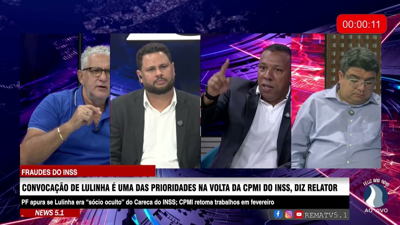 CONVOCAÇÃO DE LULINHA É UMA DAS PRIORIDADES NA VOLTA DA CPMI DO INSS, DIZ RELATOR