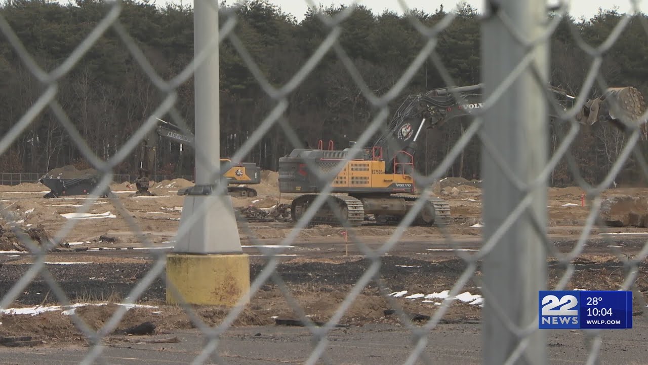Almost all of Springfield's Eastfield Mall has been torn down