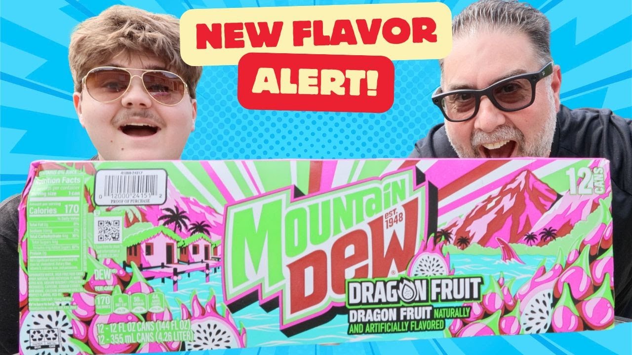 NEW Mountain Dew Dragon Fruit Review! Walmart EXCLUSIVE Replacing Frost Bite?!
