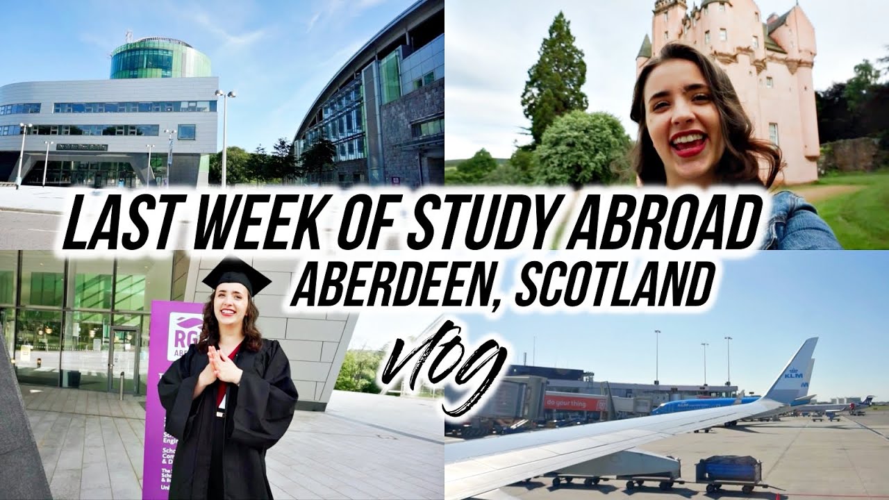 Last (ever) week in my life studying abroad in Aberdeen, Scotland 🏴󠁧󠁢󠁳󠁣󠁴󠁿 ✨🎥VLOG