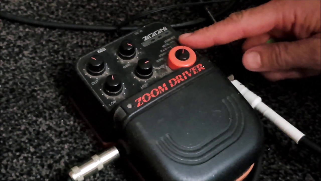 ZOOM 5000 Zoom Driver Guitar Pedal