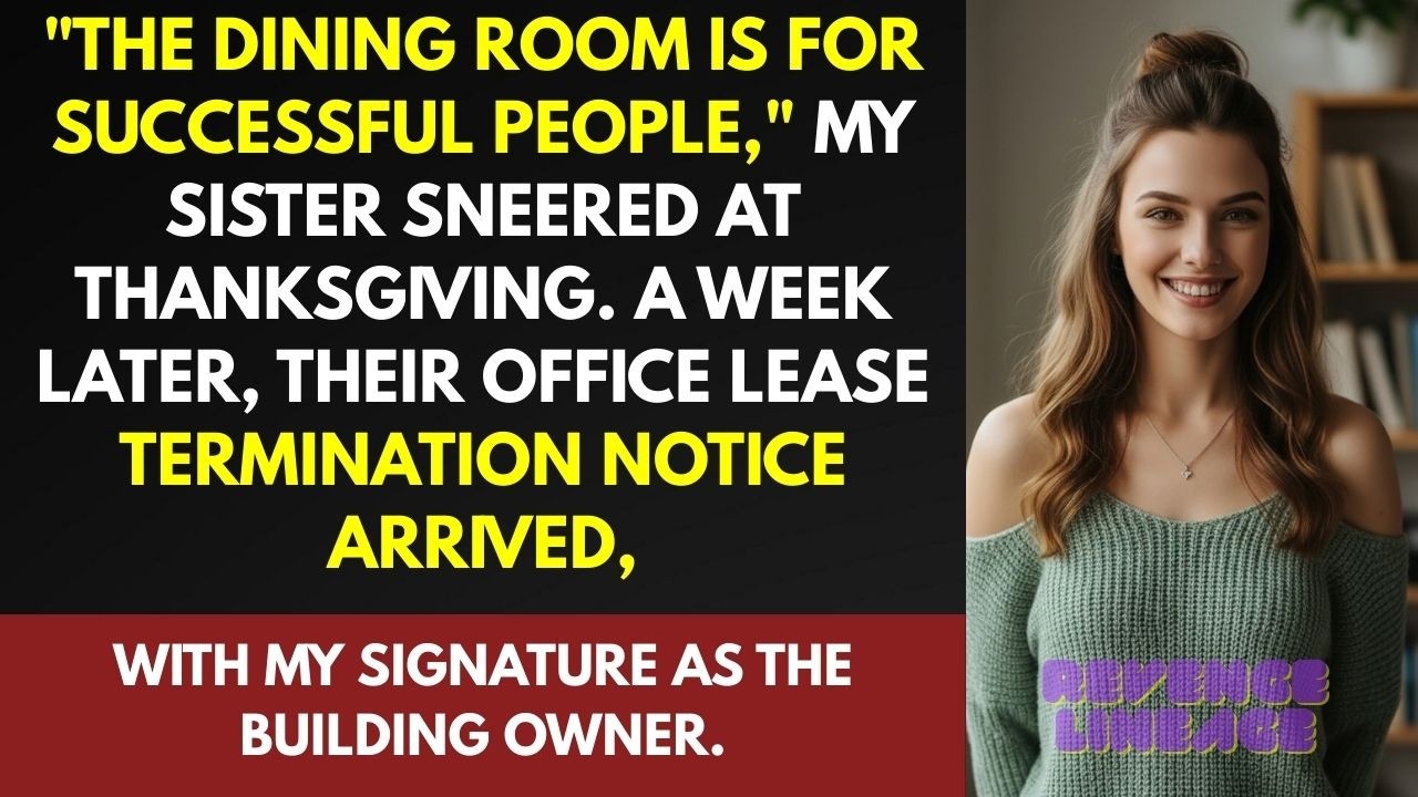 They Made Me Eat Alone At Thanksgiving—Then Found Out I Own Their Office Building
