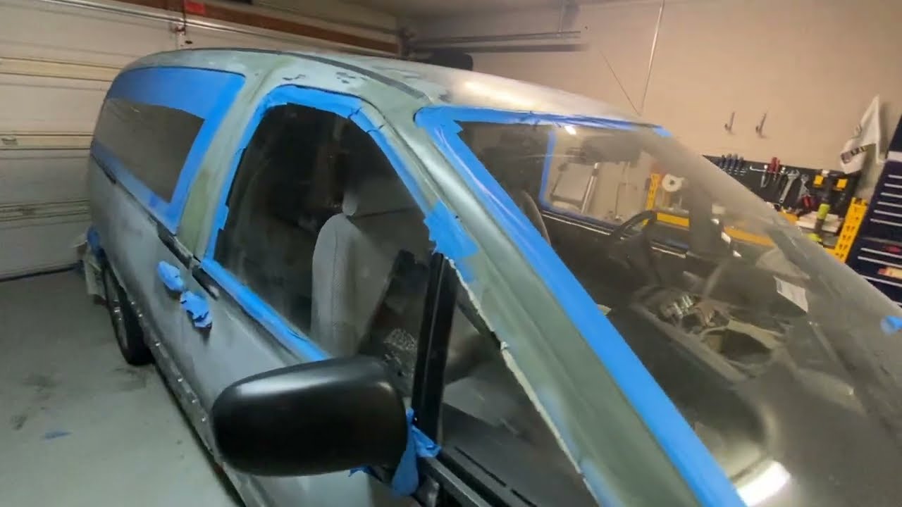 1994 Toyota Previa Project Van: Roller Paint - Part 4