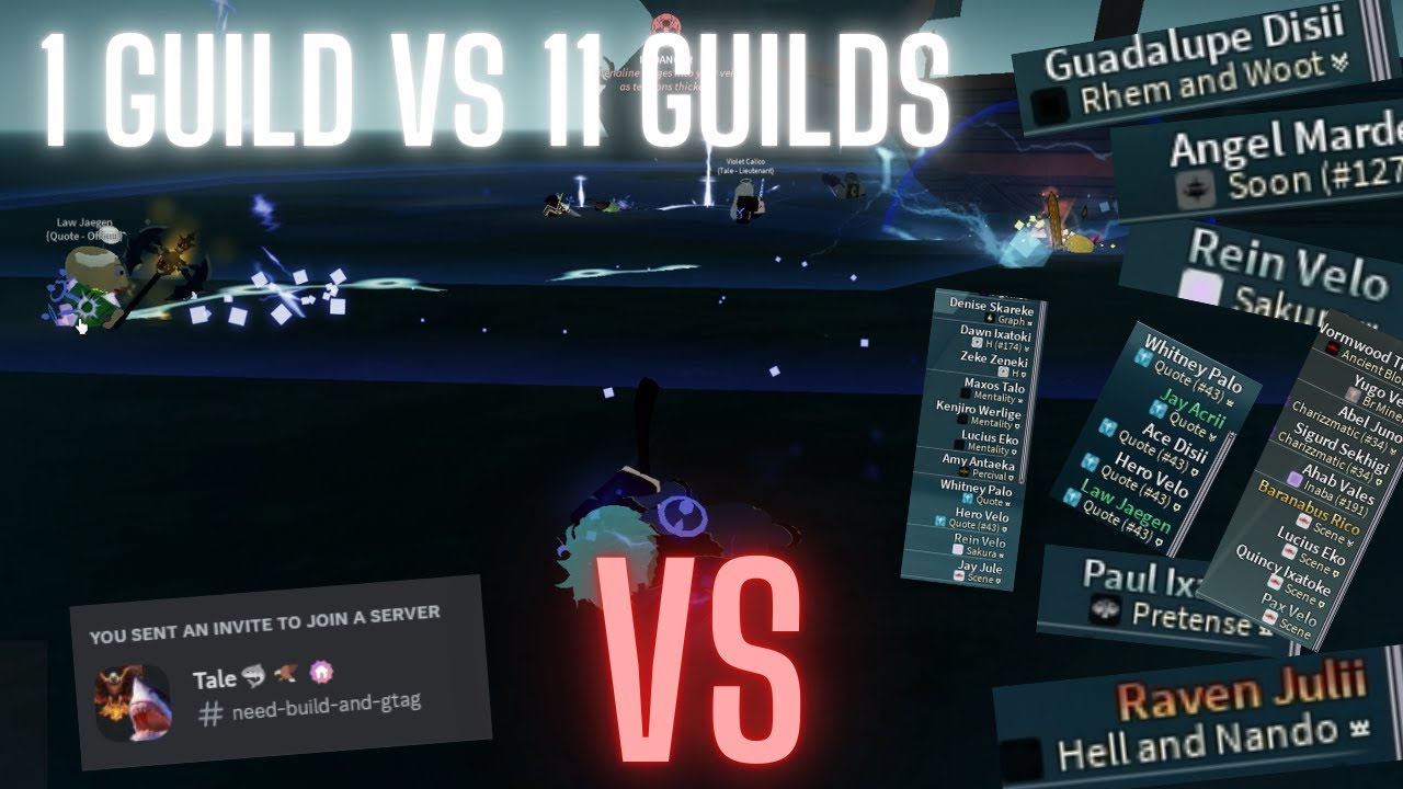 White Name Guild Dominates godseekers in a gank | Deepwoken (25+ grips)