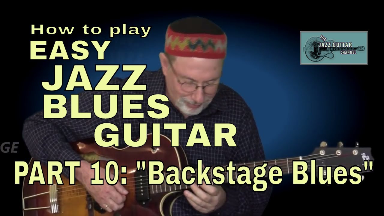 Easy Jazz Blues Guitar Part 10
