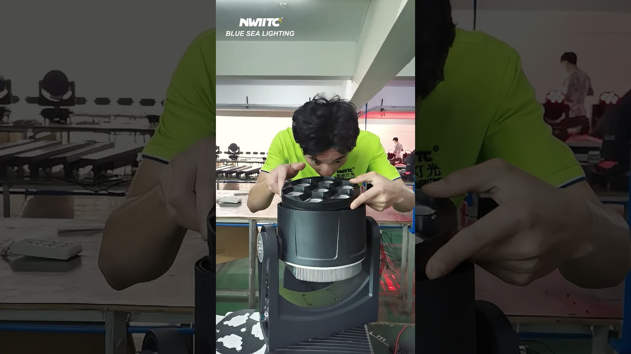 Make Your Event Unforgettable with 7pcs 40w BEE EYE Rotating LED Moving Head Light of BLUE SEA LIGHT