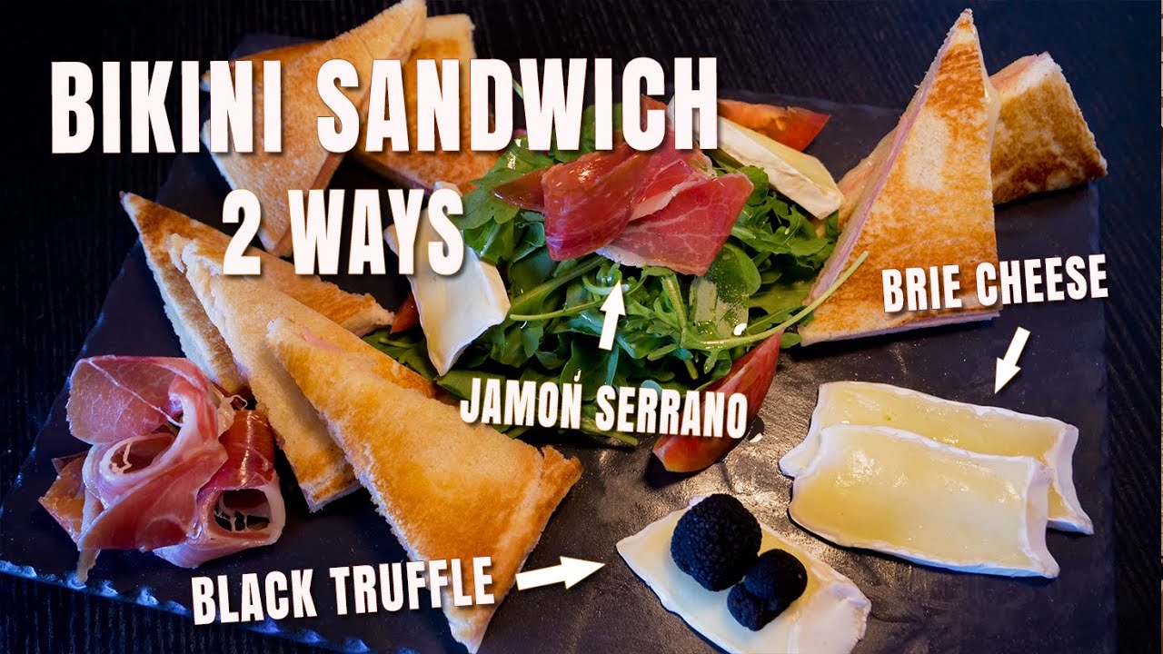 BIKINI Sandwich Recipe | Spanish Sandwich Recipe | Ham and Cheese Sandwich | Chef James