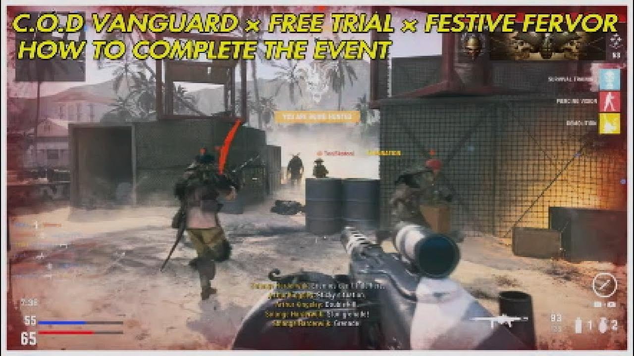 C.O.D Vanguard &times; Festive Fervor Event &times; How To Complete
