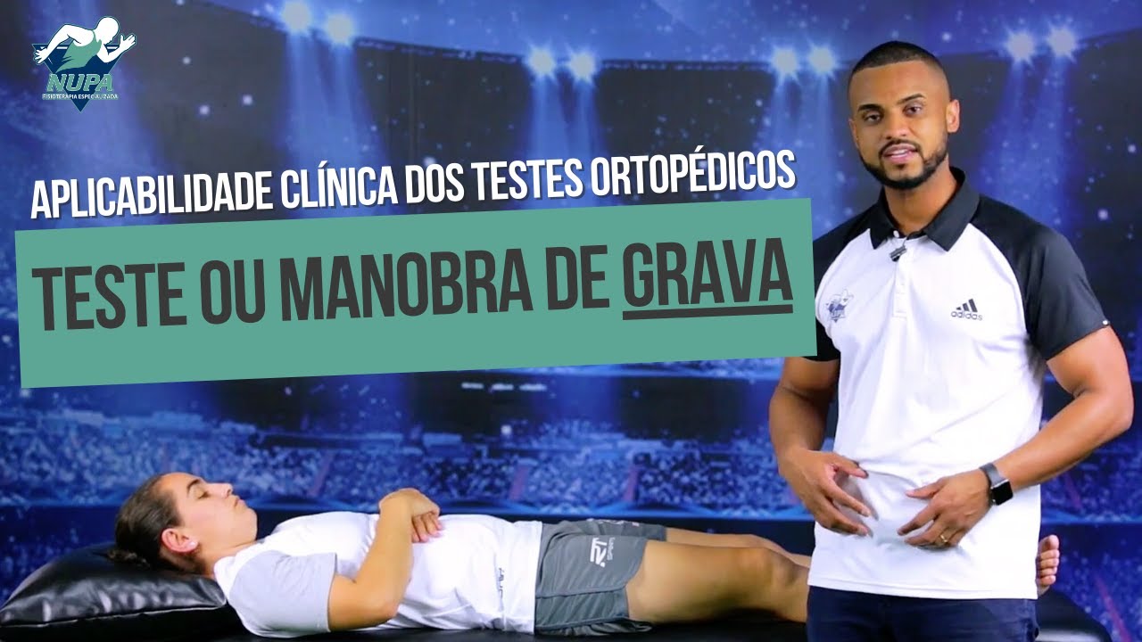 TESTE ou MANOBRA DE GRAVA - PUBALGIA