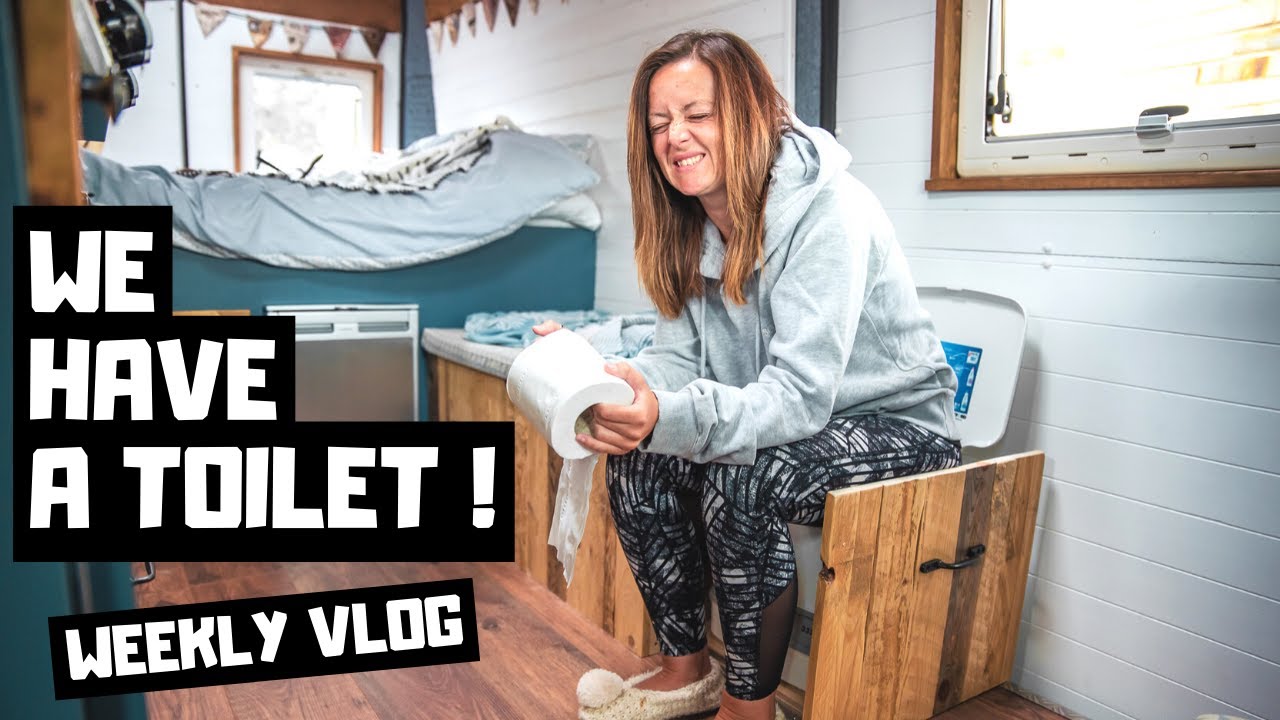 THETFORD PORTA POTTI.. our tiny campervan toilet system. Our vanlife uk vlog (still pending mind)