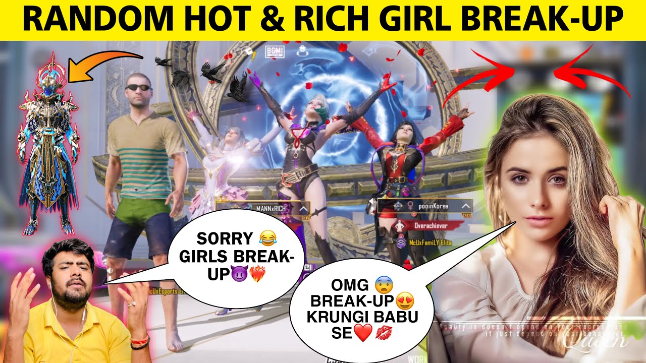 Random 3 Girl's with X-Suit In My Lobby And Trolled 50RP MAX & MYTHIC OUTFITS 90/70 uc can $10 bgmi