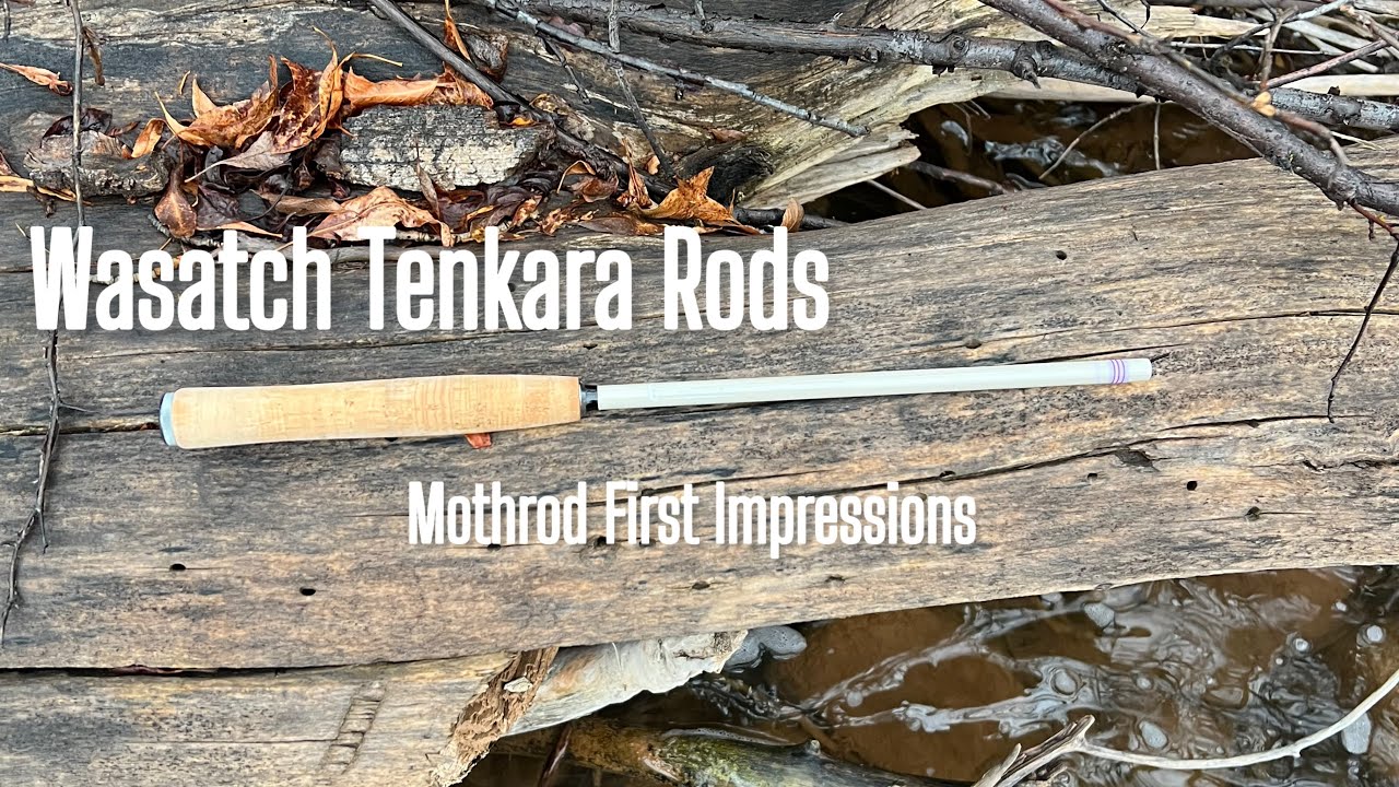 Удилище Mothrod Tenkara | ПЕРВЫЕ ВПЕЧАТЛЕНИЯ #tenkara