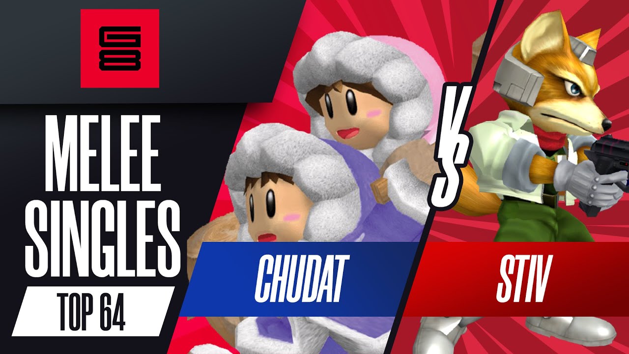 Chudat vs Stiv - Top 64 Melee Singles - G8 | Ice Climbers vs Fox