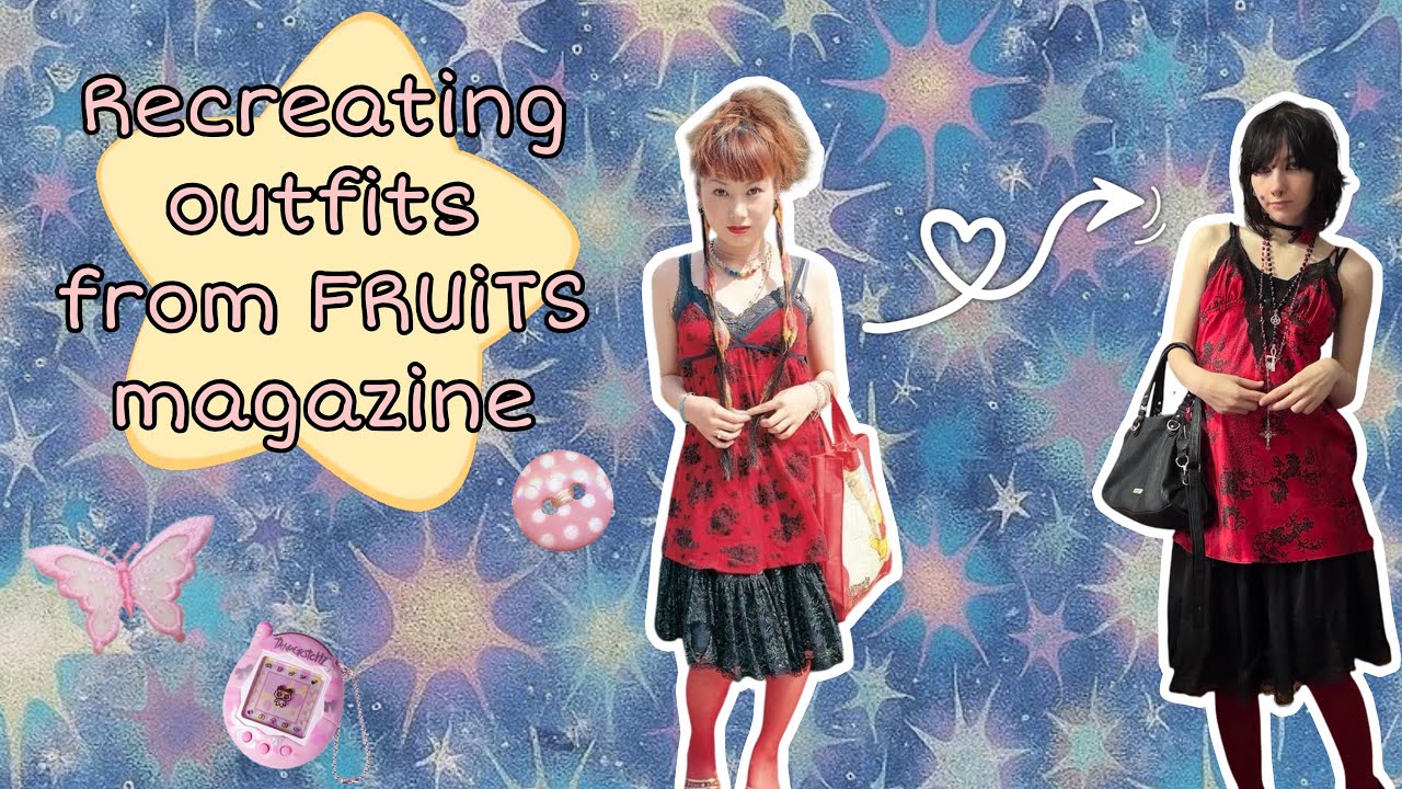 Recreating outfits from FRUiTS magazine!