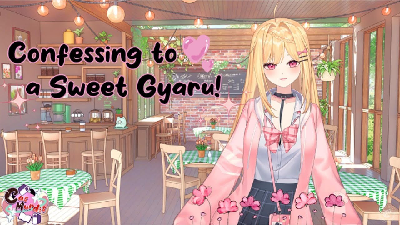 Confessing to a Sweet Gyaru! [ASMR] [F4M] [Part One]