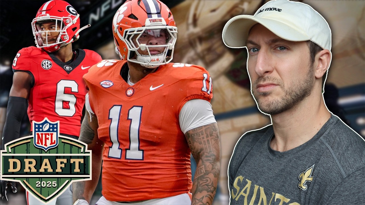 New Orleans Saints 3-Round Mock Draft: A STEAL in Round 3! | James Skrmetta Reacts