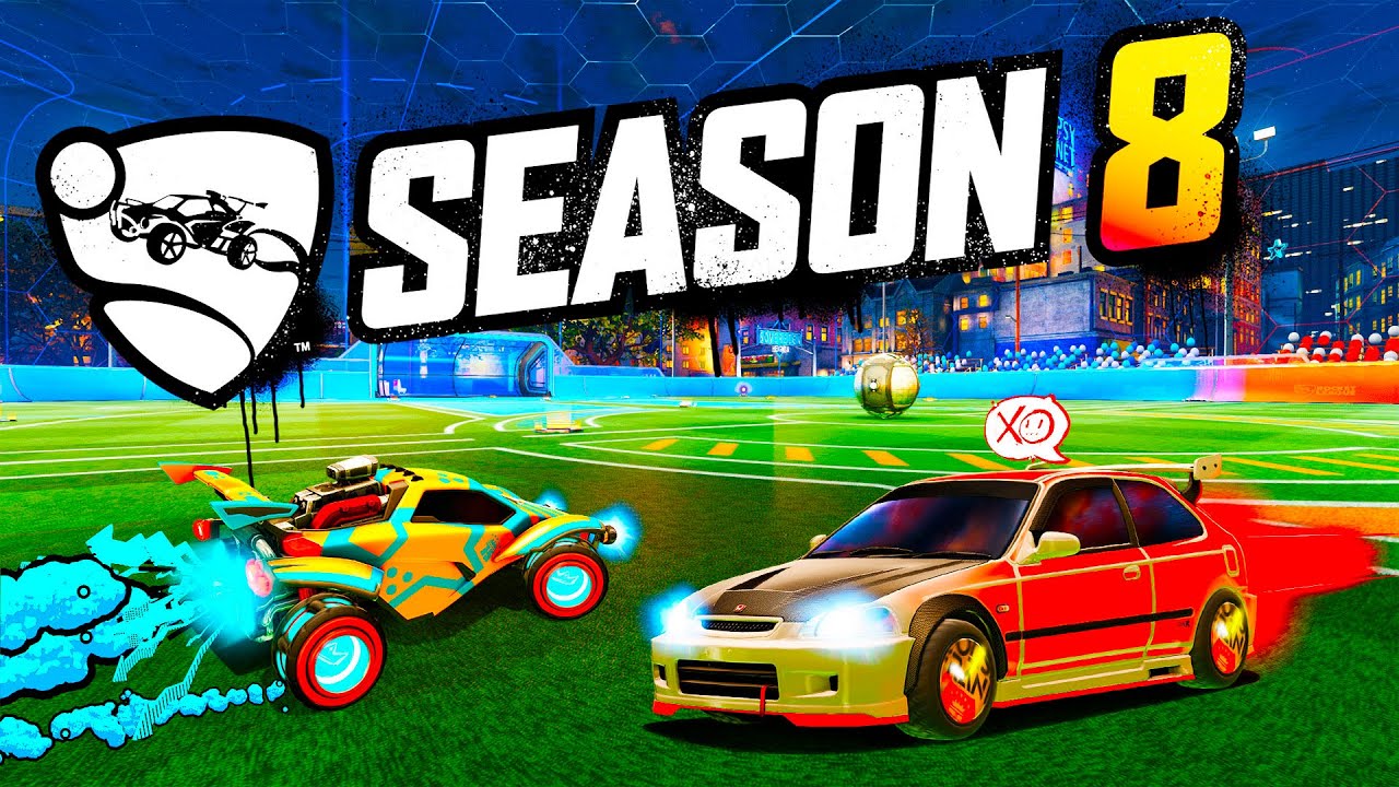 Новый 8 СЕЗОН, новая машина HONDA CIVIC | обзор rocket pass | Rocket league