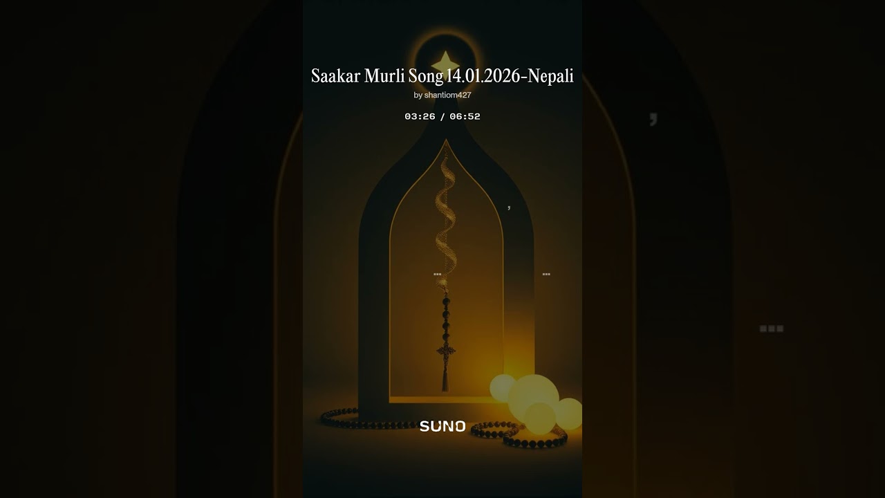 Saakar Murli Song 14.01.2026- Nepali