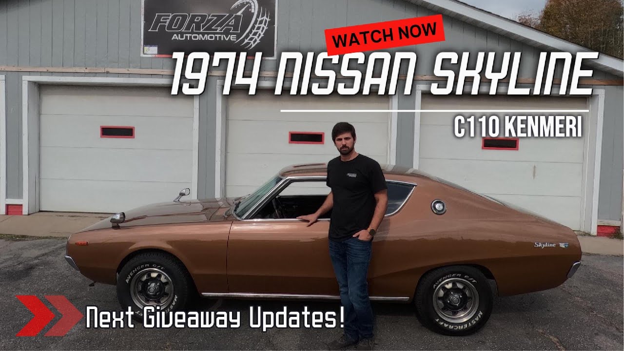1974 Nissan Skyline C110 Kenmeri! Awarded Best Classic at GTR Fest!