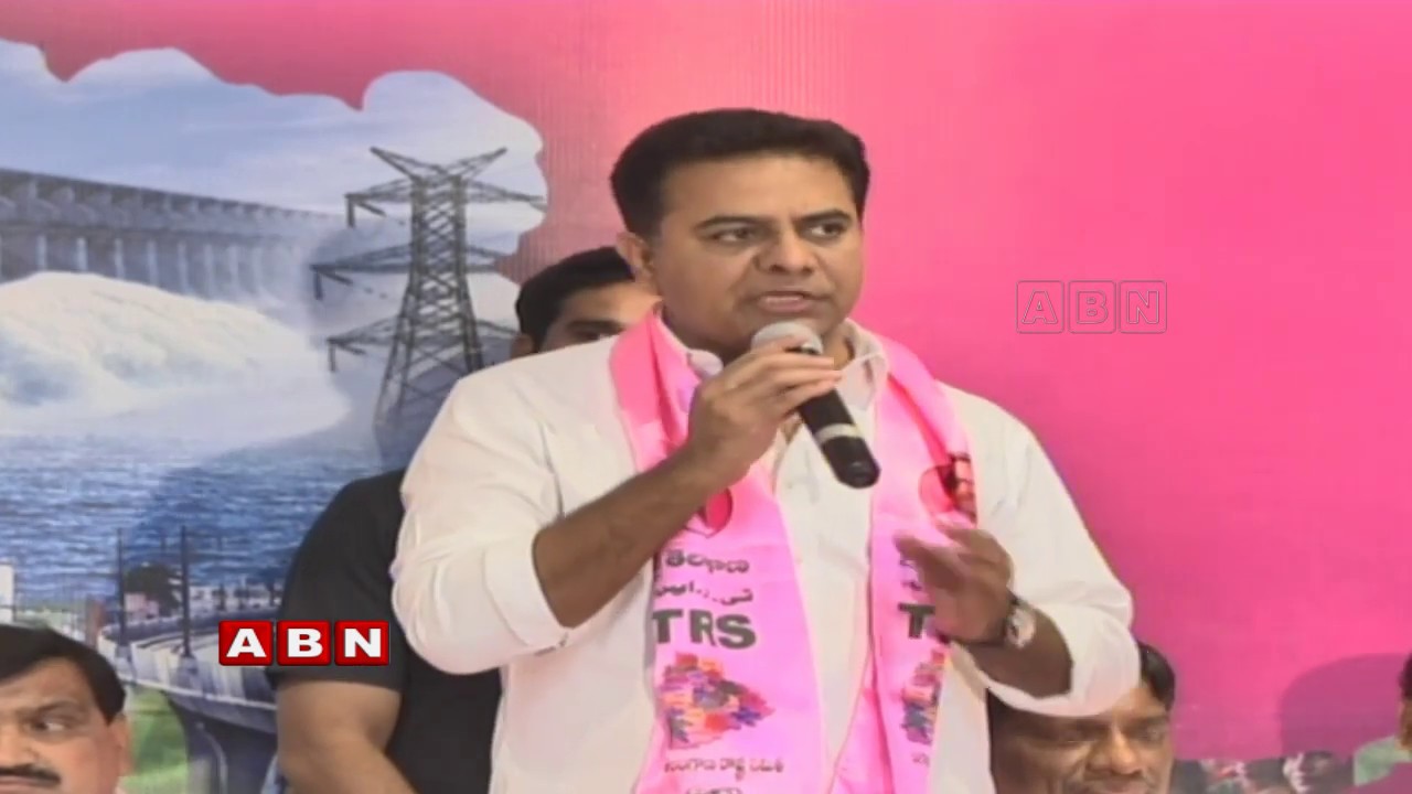 KTR | Leaders Joining into TRS Party | ABN Telugu