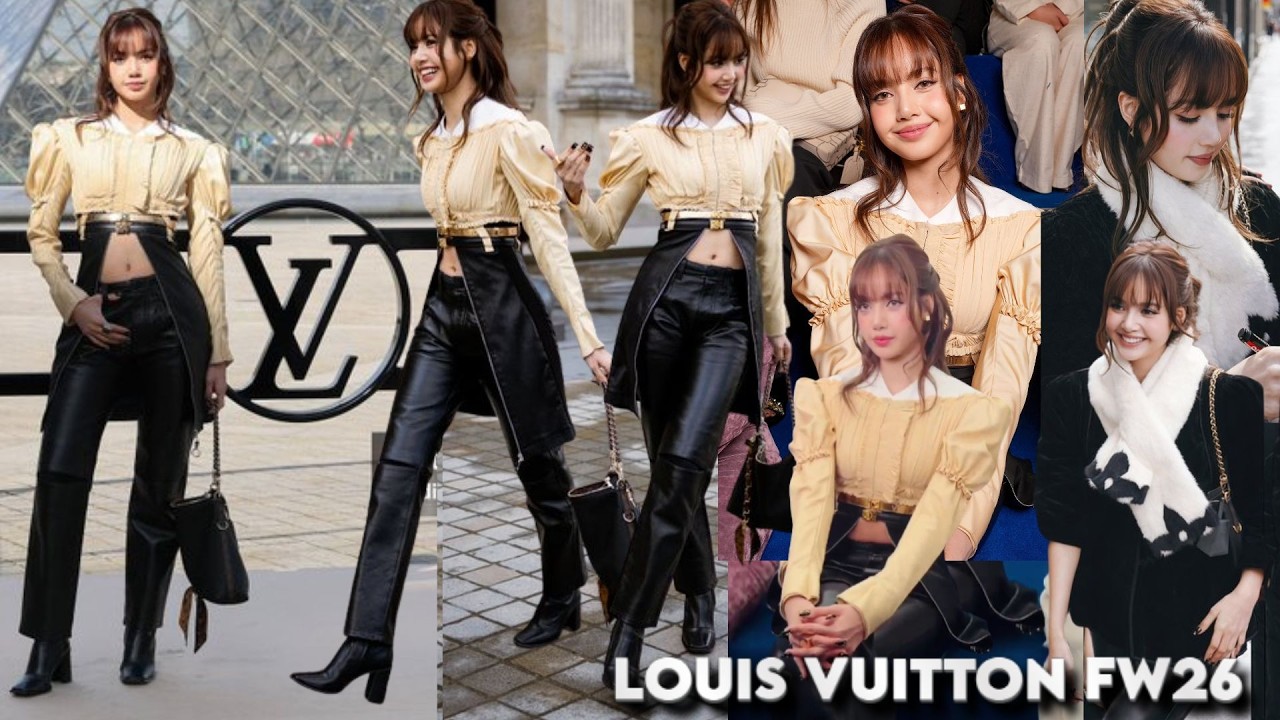 รวมโมเมนต์น้องลิซ่างาน LOUIS VUITTON FW26 สวยน่ารัก เป็นกันเอง ทักทายทุกคนตลอดงาน ความตีโจทย์เเตก