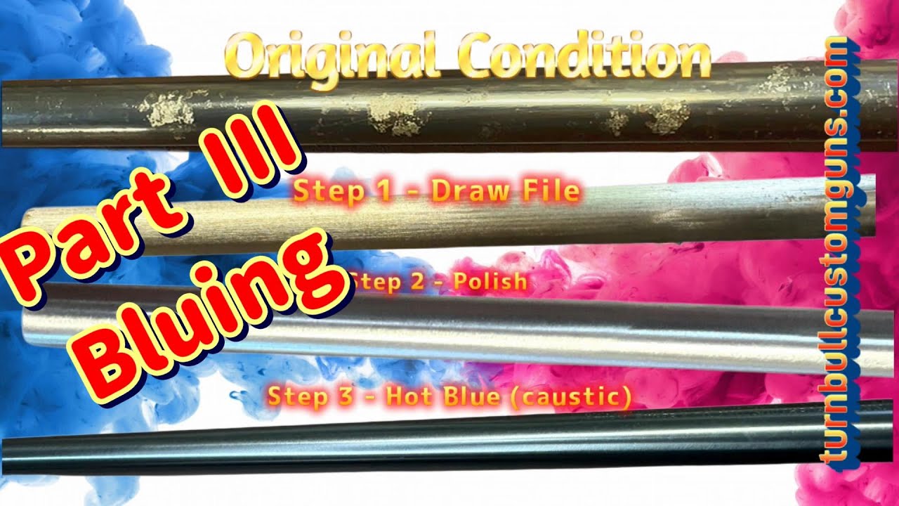 Part 3 Professional rust removal - Bluing